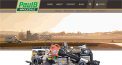 Desktop Screenshot of paulbwholesale.com